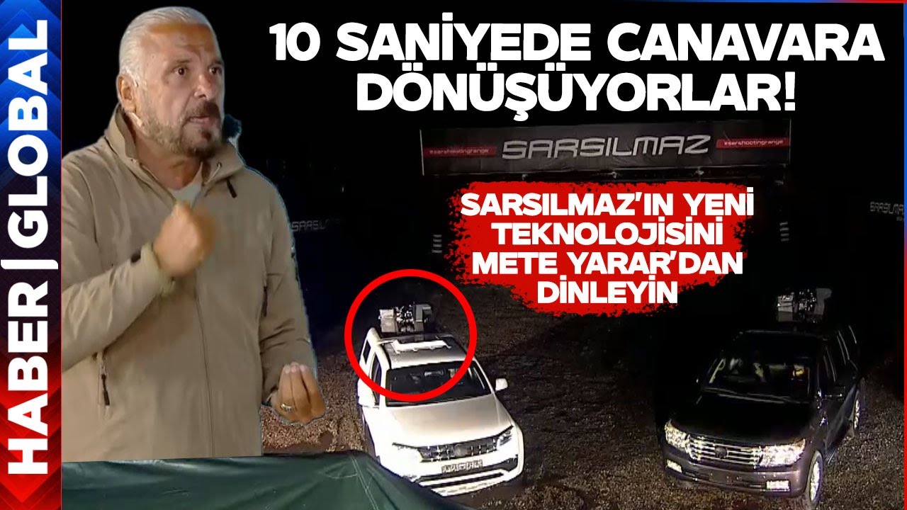 Sarsılmaz'ın Transformers'ı Aratmayan Yeni Sistemi! Sivil Görünümlü Araç 10 Saniyede Silahlandı!