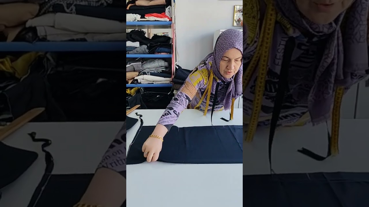 Bu pantolon kalıpsız çizildi 😎