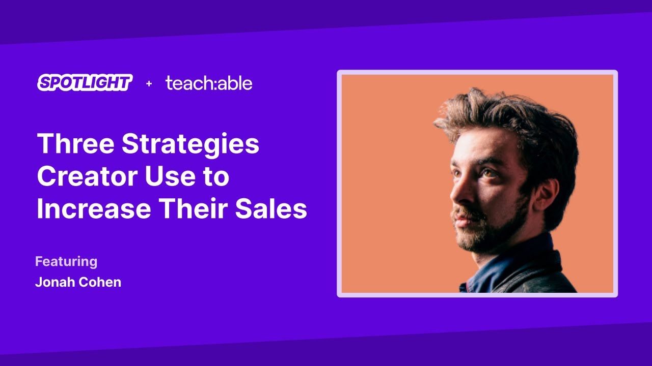 Three Strategies Creator Use to Increase Their Sales