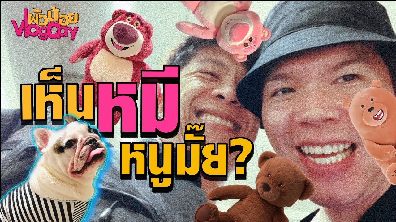 ผัวน้อย Vlogday | เห็นหมีหนูมั๊ย ? | ผัวน้อย แชนแนล
