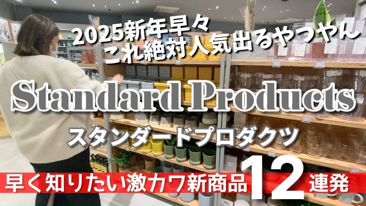 【スタンダードプロダクツ】絶対人気出る！2025激カワ新商品12連発🎍