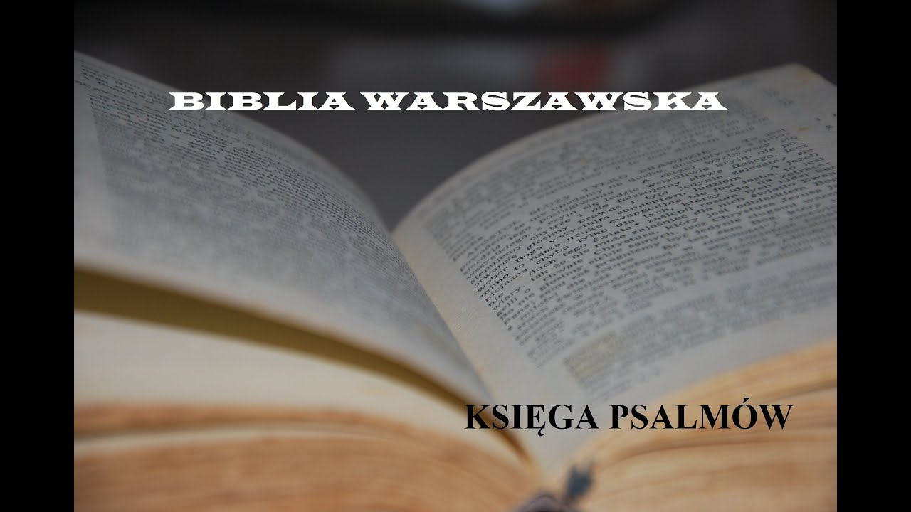 BIBLIA WARSZAWSKA ST 19 Księga Psalm&oacute;w
