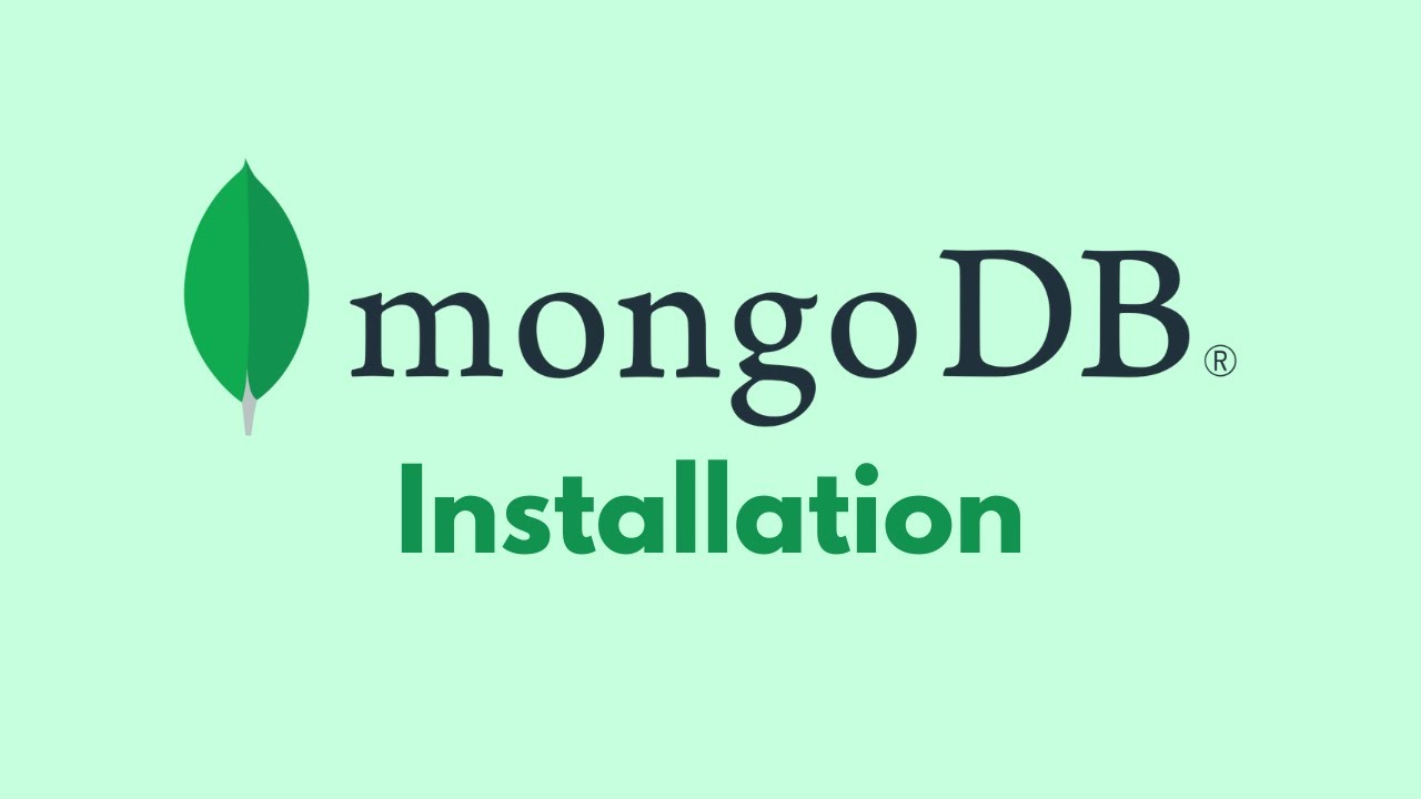 Installation de MongoDB