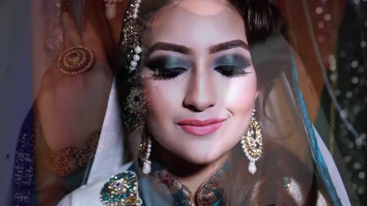 Zoebia Majeed mua ,Asian  Pakistani nikkah bridal makeup 2016