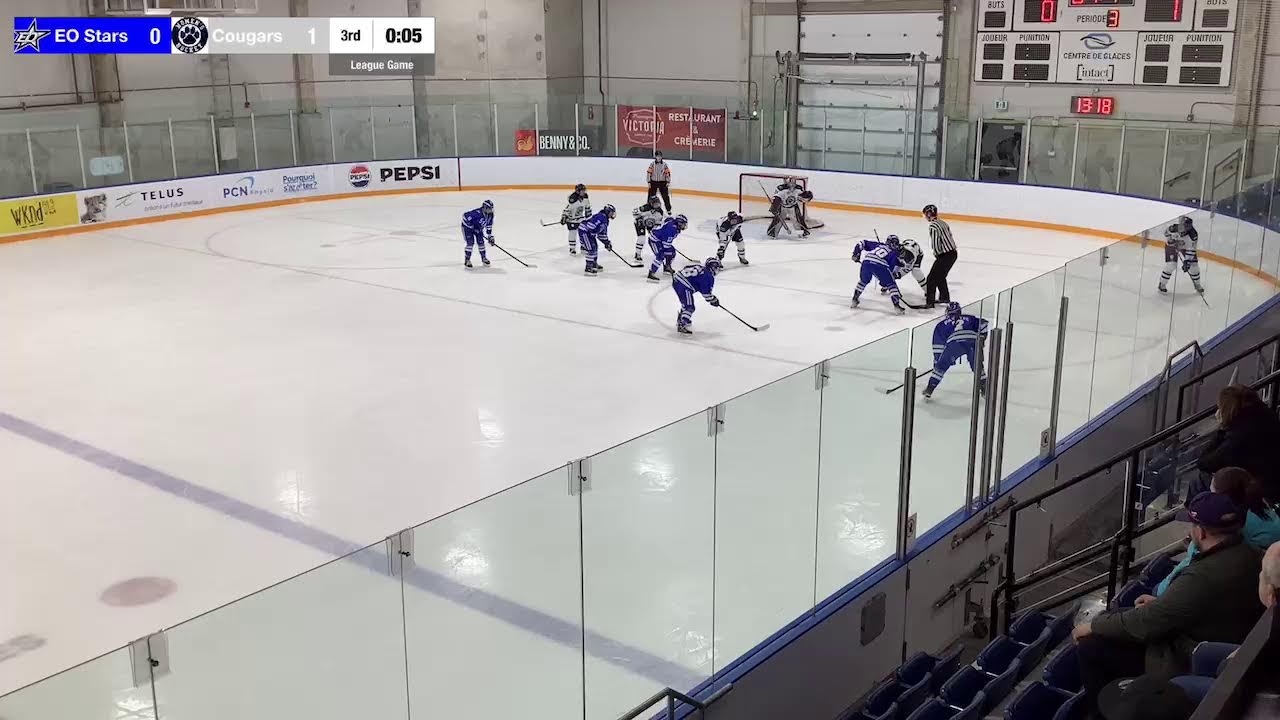 EO Stars Jr. U22A vs. Champlain-Lennoxville Cougars