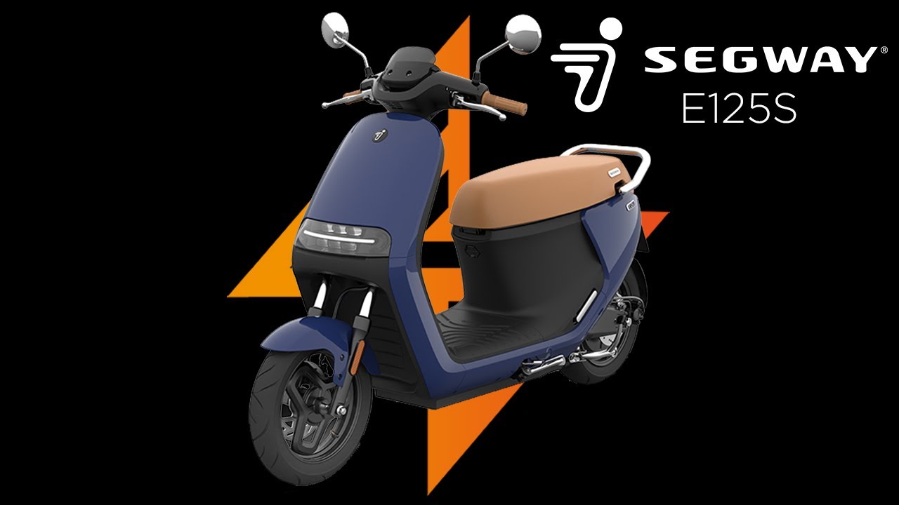 Segway E125S Electric Moped - A 50cc equivalent with power and range!