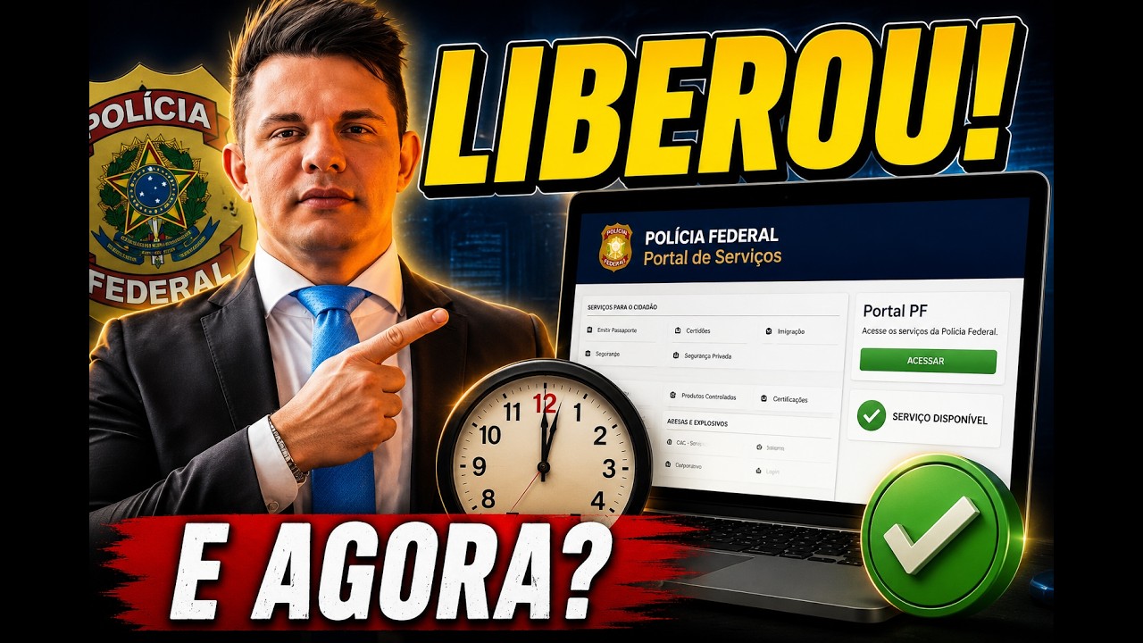 CAC: PF DEFINE DATA PARA LIBERAR O PORTAL