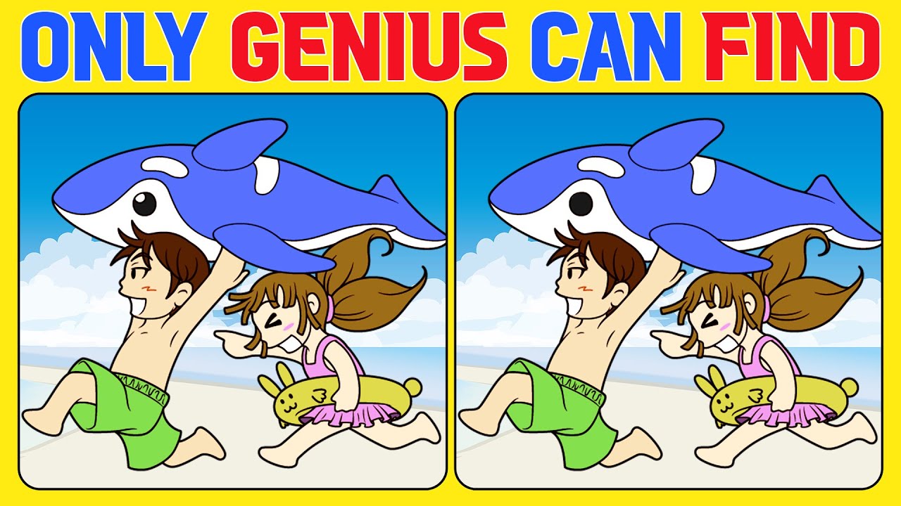 🧠 【Find & Spot the Difference】 Only Genius Can Find! Difficult Spot the Difference🤓🔎