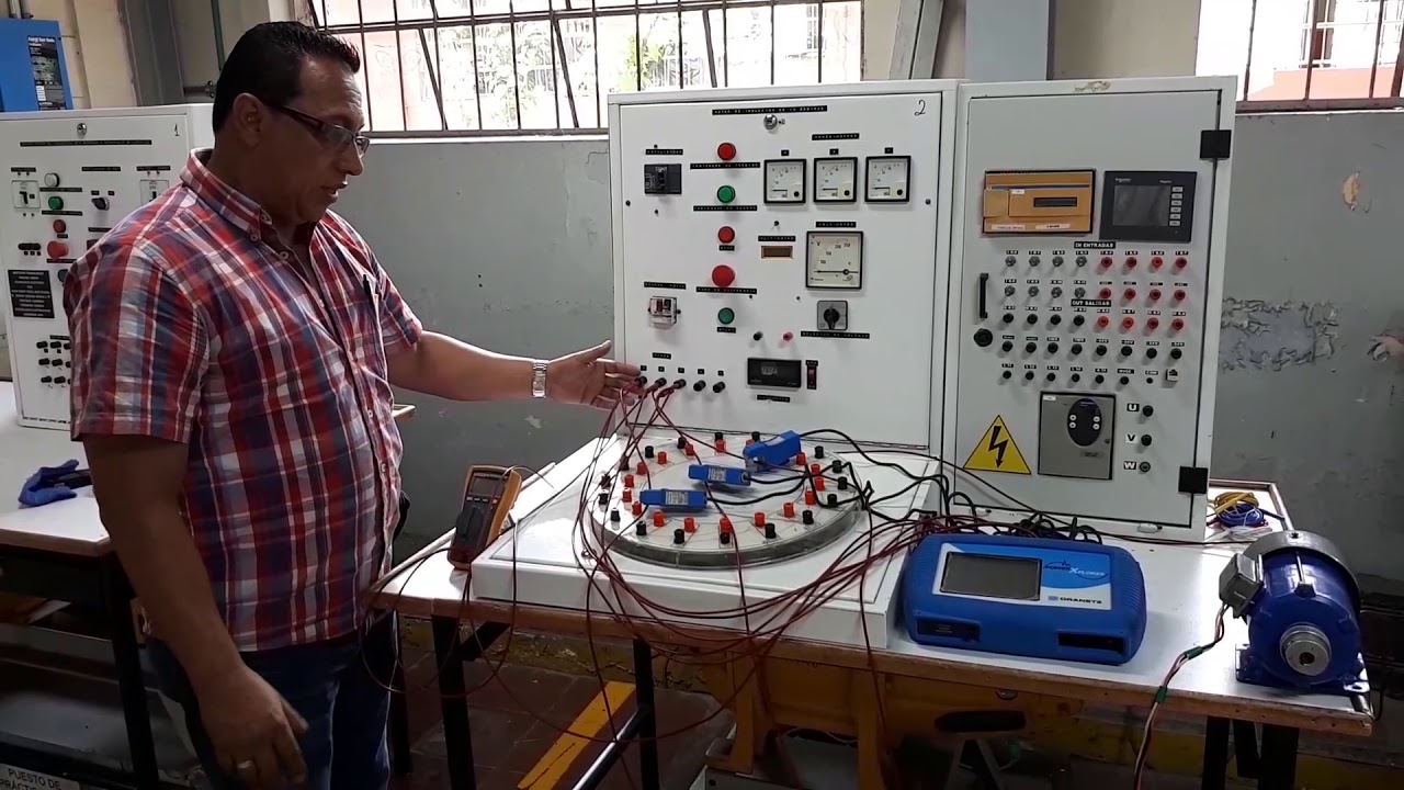 Conexion analizador de redes Dranetz PX5