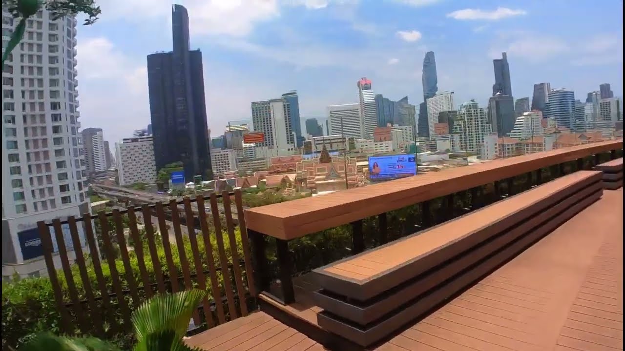 Samyan Mitrtown ( Walking Tour ) Bangkok Thailand MAY 2022