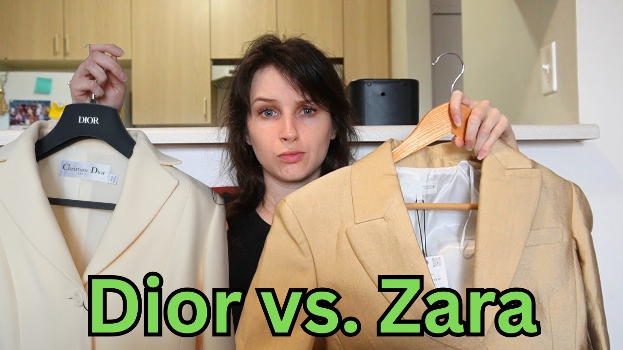 Куртка Dior за 5000 долларов против копии Zara за 130 долларов