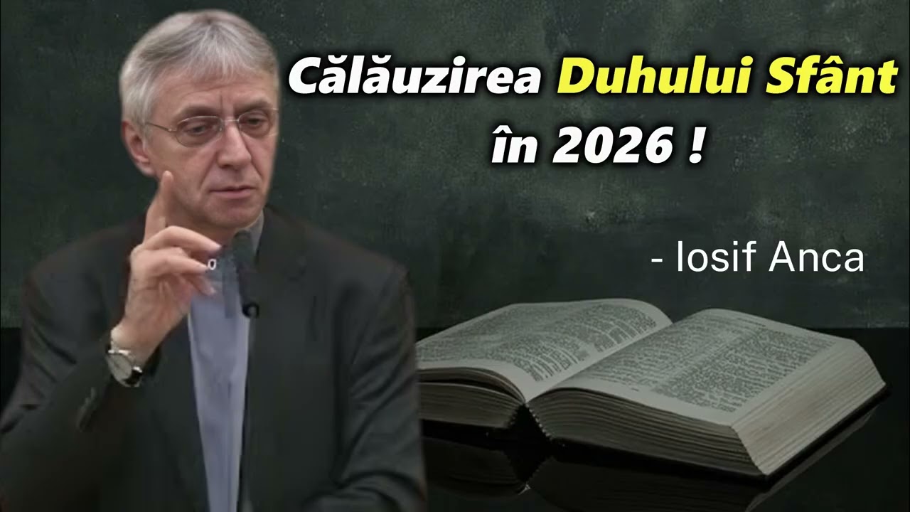 Călăuzirea Duhului Sfânt în 2026 ! - Iosif Anca