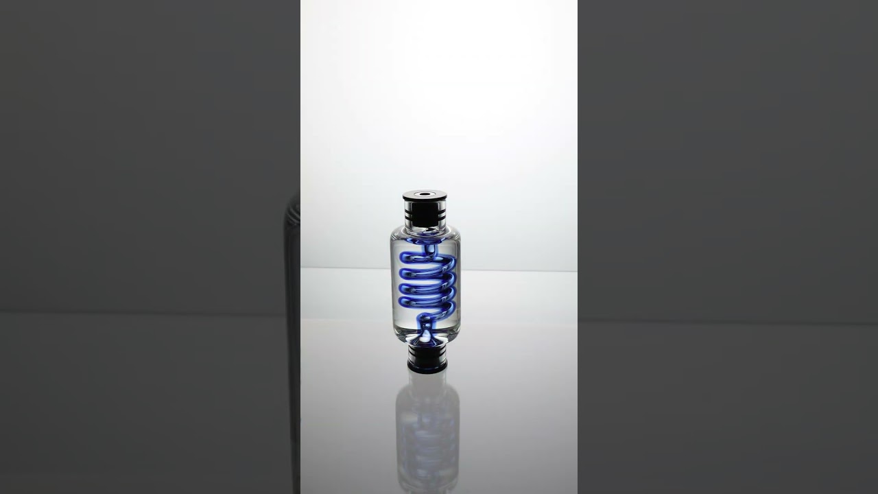 Magnetic Glycerin 'Freeze' Coil + Quartz Dab Straw 🌡️ ❄️