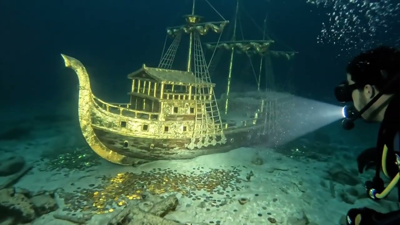 Underwater Explorers Discover Crazy Hidden Treasures