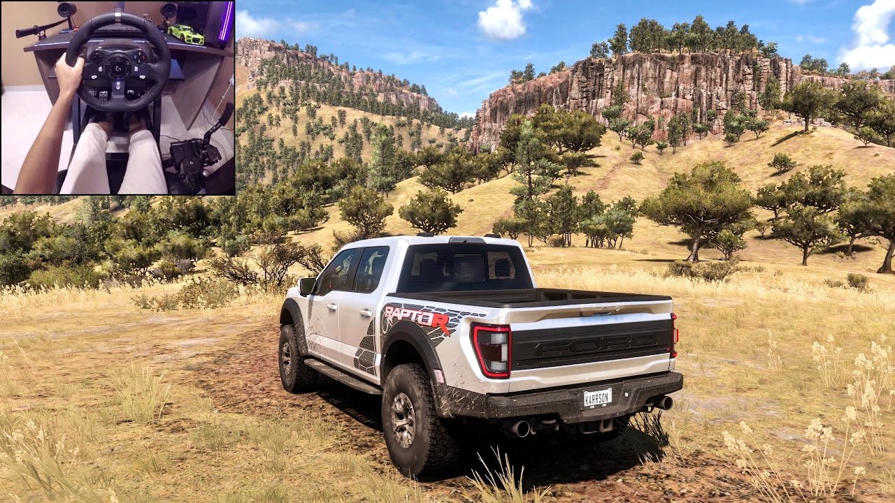 Ford F-150 Raptor R - Offroading - Forza Horizon 5 | Logitech g920
