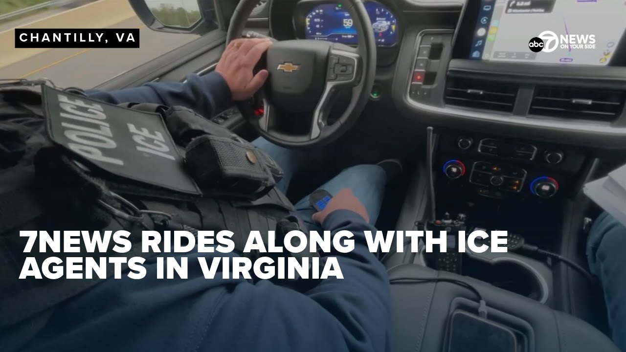 7News rides along with ICE officials in Virginia as removal operations increase