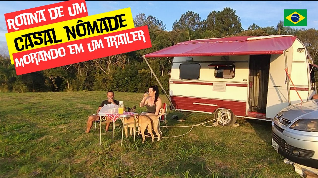 🌞 Como é a Rotina vivendo na estrada morando em um Trailer ?