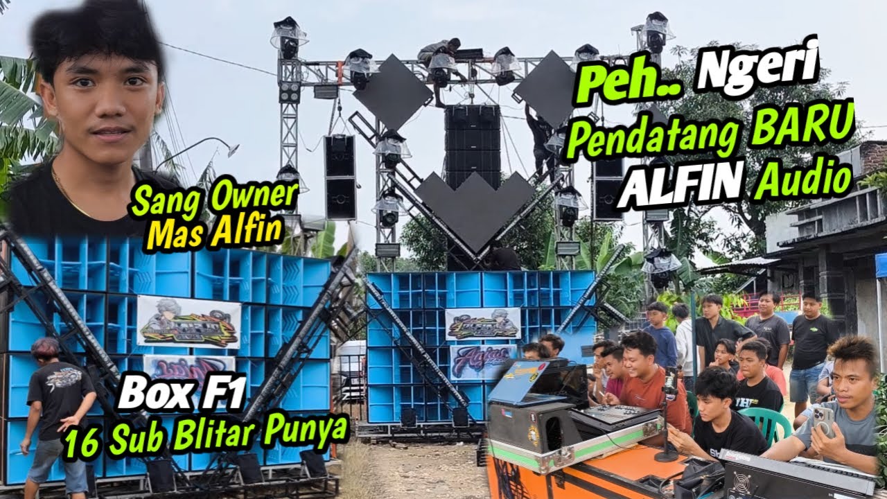 Pati NGERI 🔥 Muncul Sound HOREG Pendatang Baru ALFIN Audio Kayen.. Spek Ontran²‼️