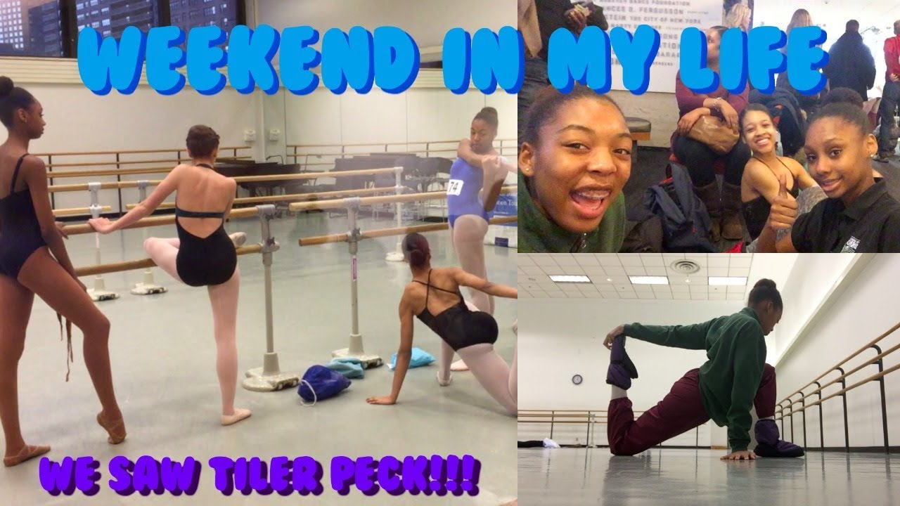 Weekend In My Life:Ballet SI Auditions (PNB+Miami City Ballet) -We Saw Tiler Peck! | Life As Gabi♡♡♡