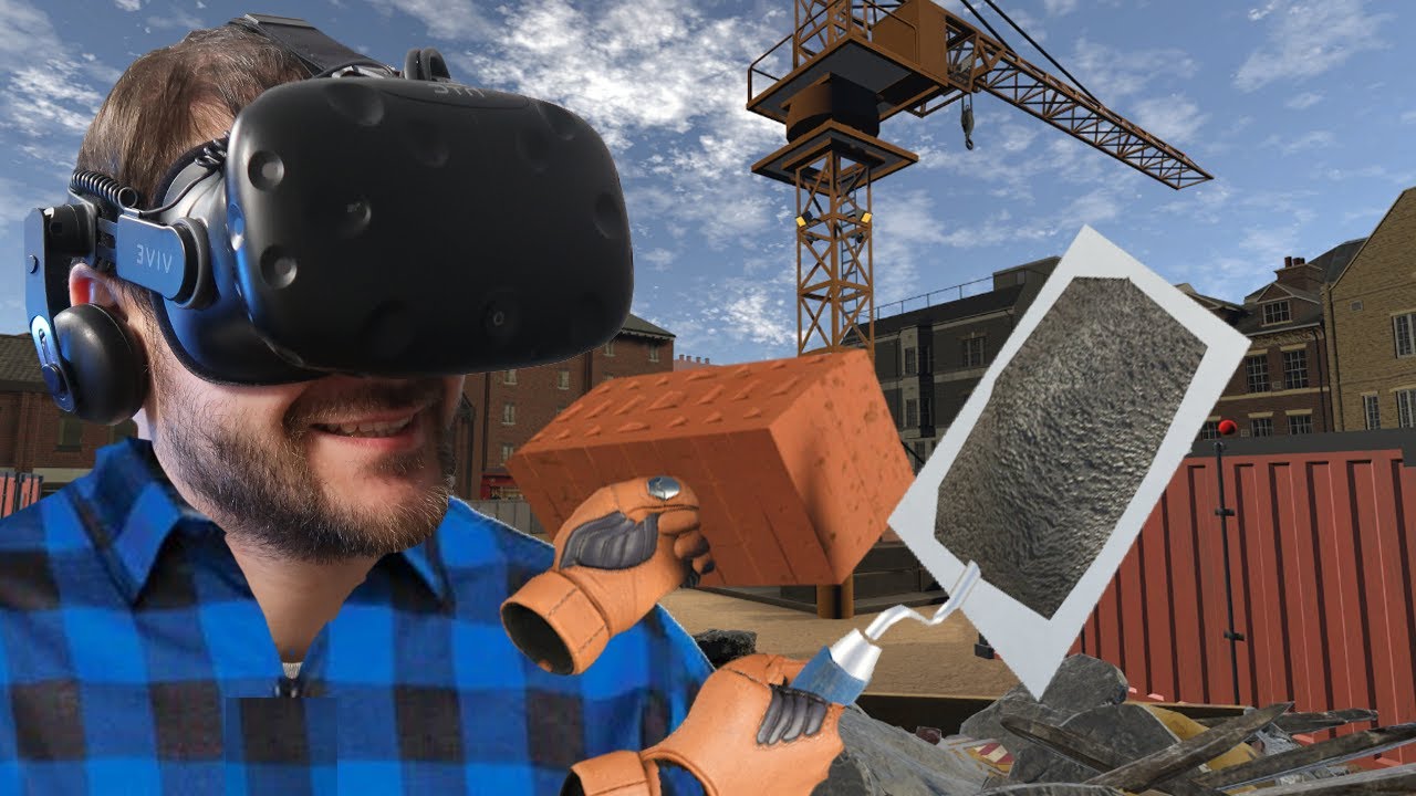 Symulator pracy na budowie w VR - Construction Playground (HTC VIVE VR)