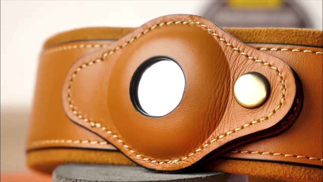 How It Works | Premium Leather AirTag Collar | ThePetsCollar