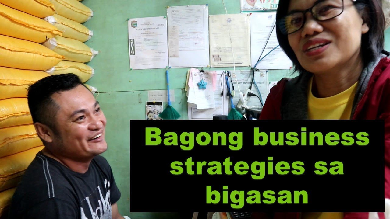 Bagong business strategies sa bigasan