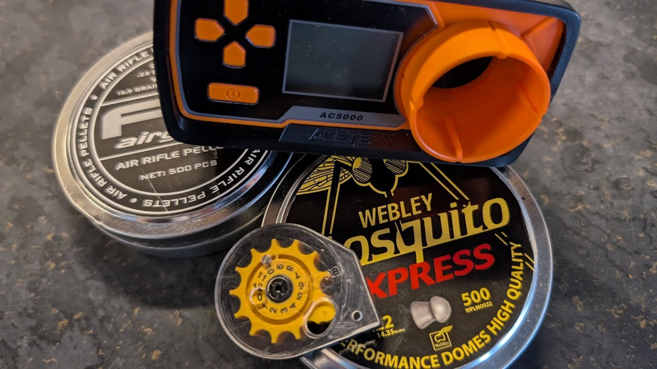 Webley mosquito pellet test on Reximex Lyra BP 