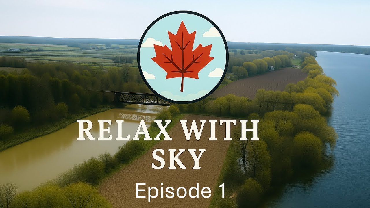 Relaxing Sky Views of Wilcox Lake & St. Jacobs | Ontario Nature Escape