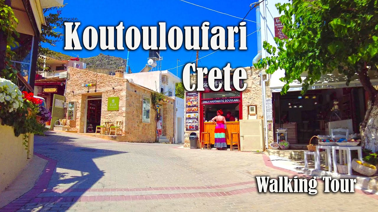 Finally I am here, Discover the Charm of Koutouloufari Village: A Hidden Gem in Crete