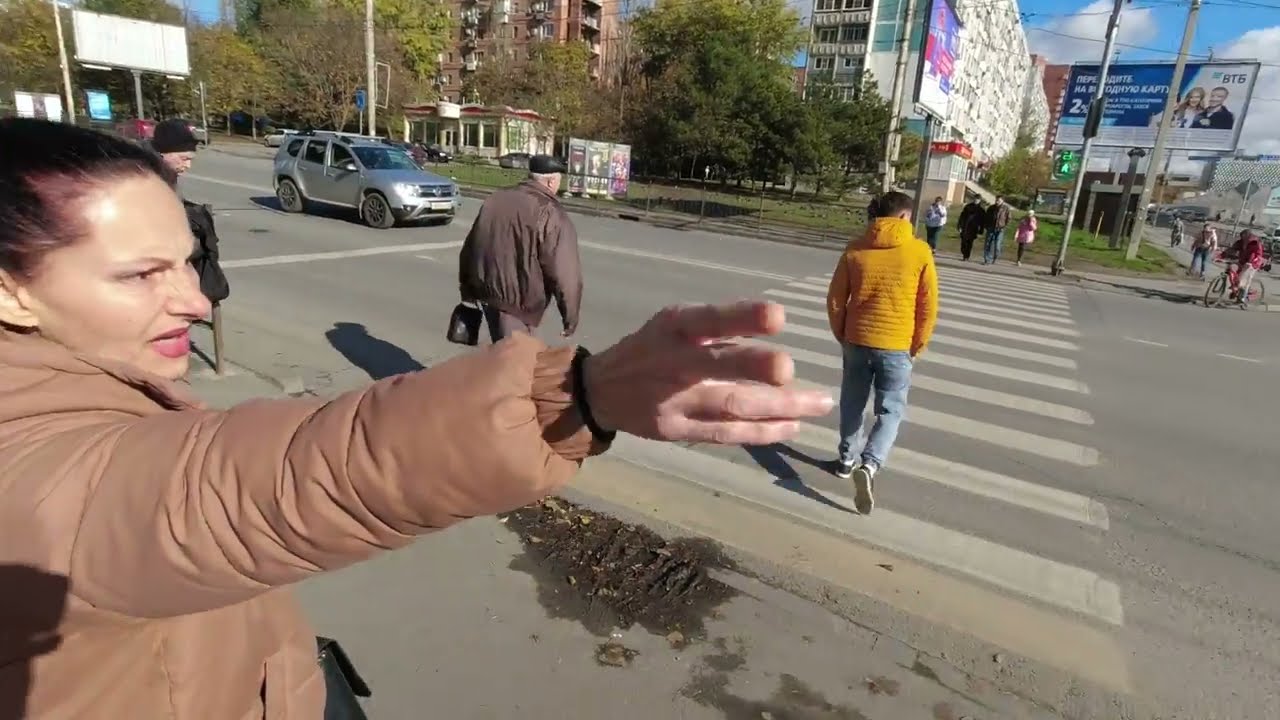 Ростов-на-Дону. Северный. Бульвар Комарова. Проспект Королёва. Улица Добровольского. Еду на Волкова.