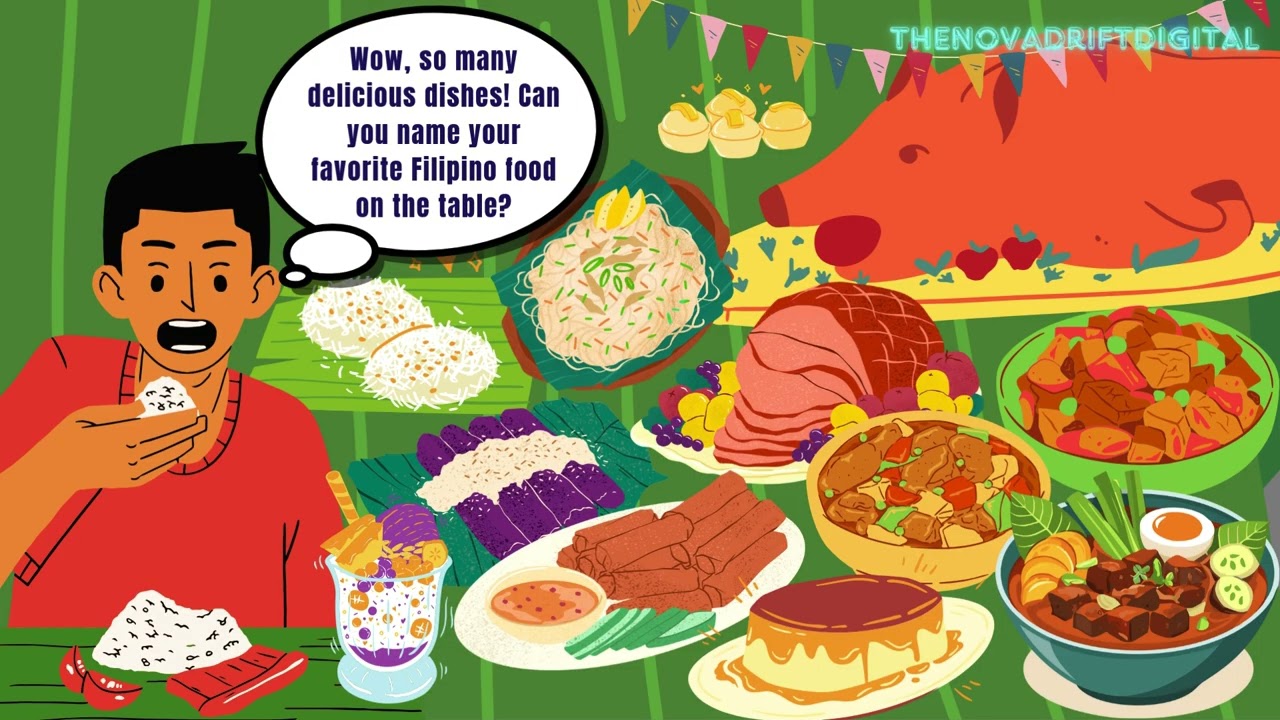 Dynamic Pinoy Community Life (Illustrated Market and Street Views) Best for Kids