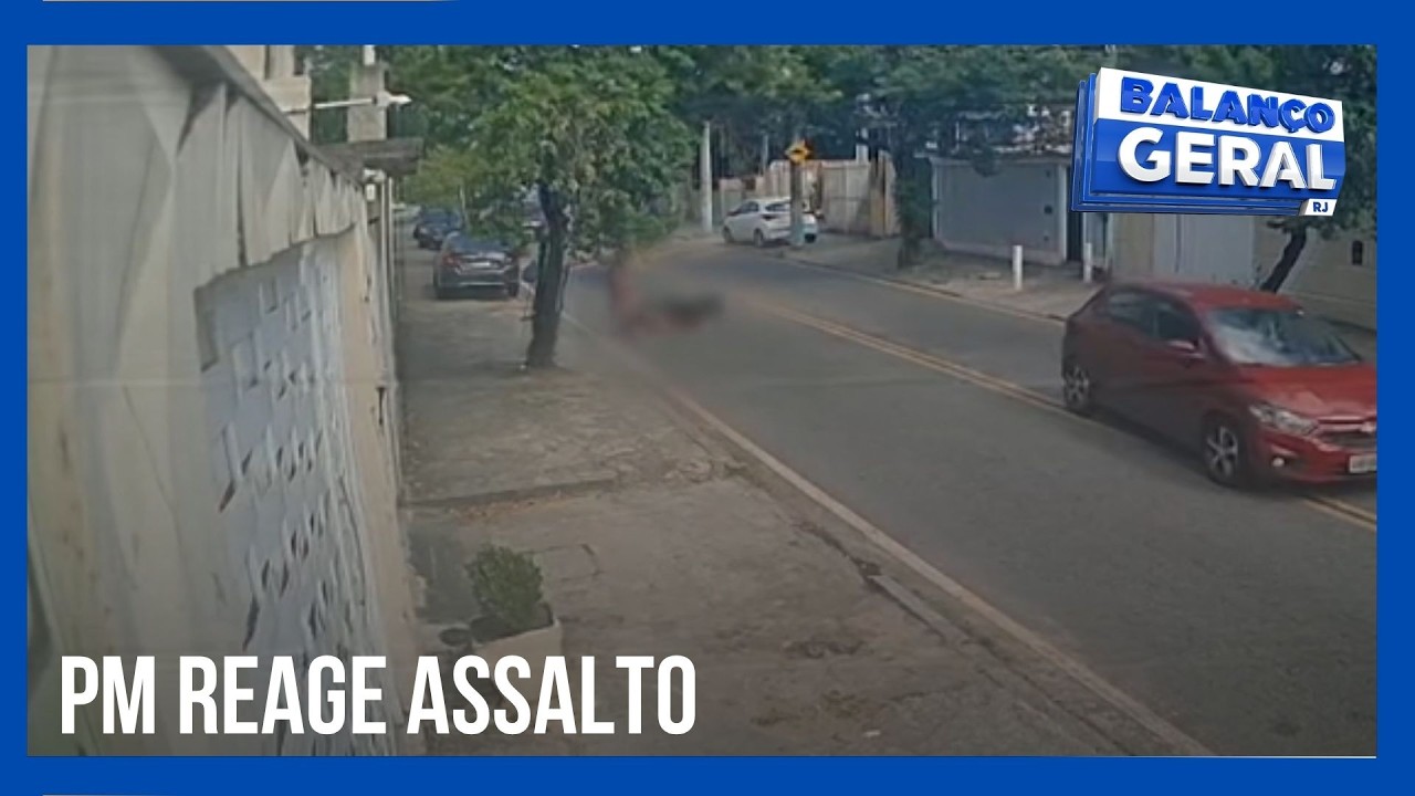 PM DE FOLGA MATOU UM ASSALTANTE A TIROS | VILA VALQUEIRE