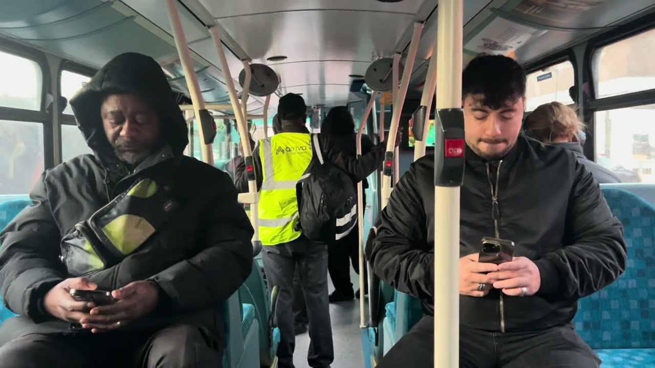 (Soon to transfer to DT)Journey on Route 466 arriva London HV55 LJ62 BNL