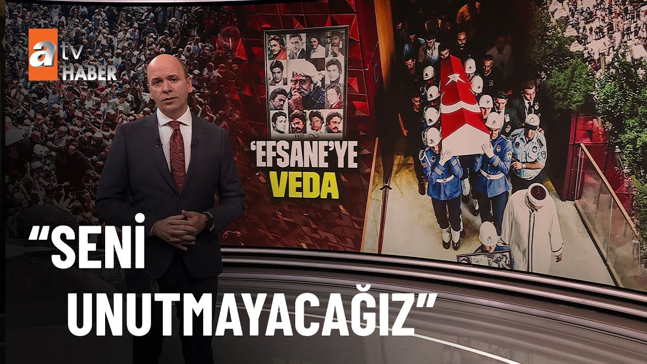Türkiye, Cüneyt Arkın'ı uğurladı! - atv Haber 30 Haziran 2022
