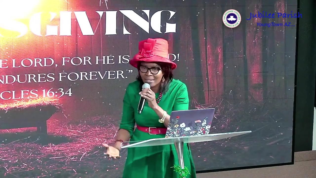 Why Should I Give Thanks? - A.P. Patricia Ayemoba