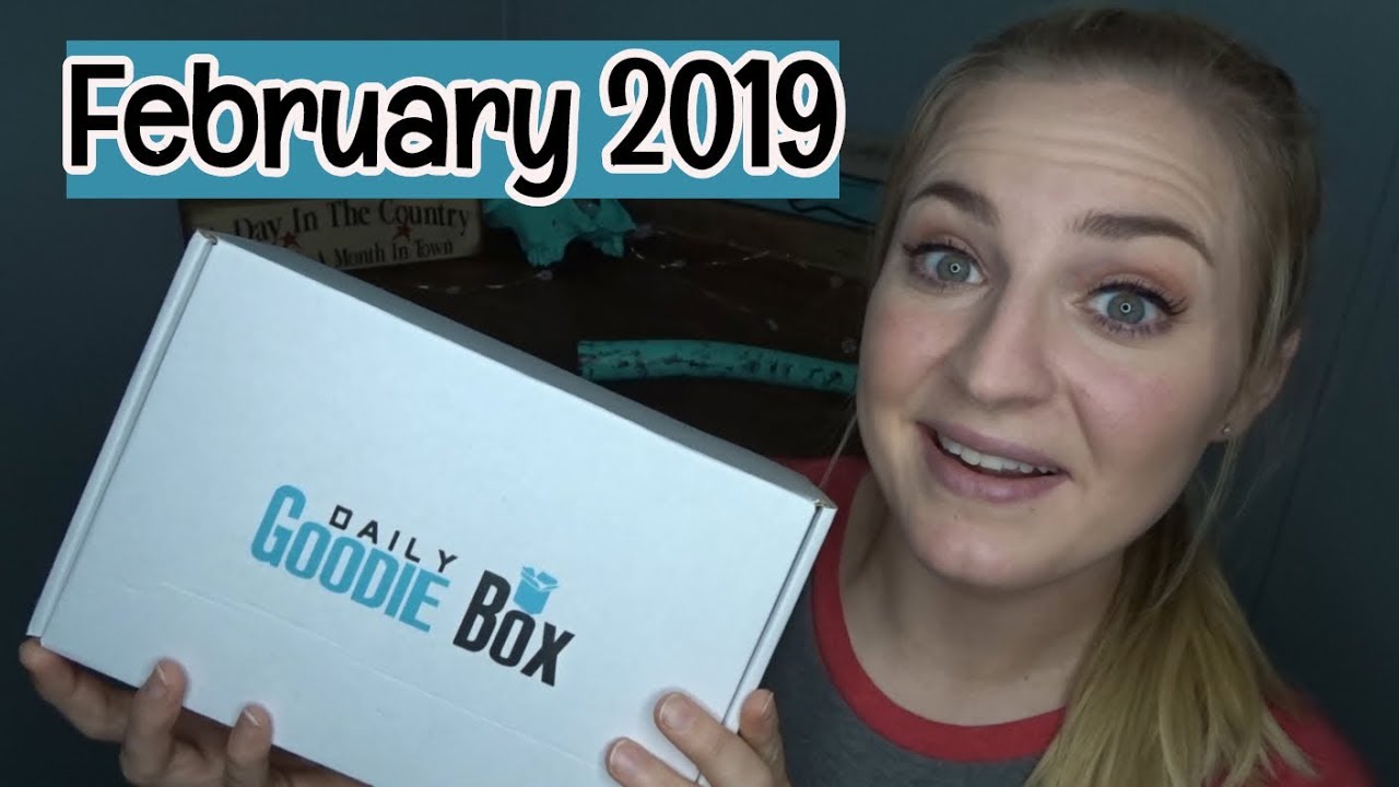 February 2019 Daily Goodie Box | FREE Box!!