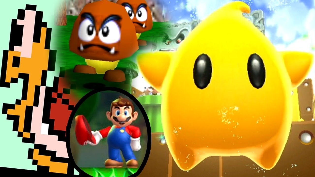 Super Mario ALL GIANT WORLDS 1988-2013 (Wii U to NES)