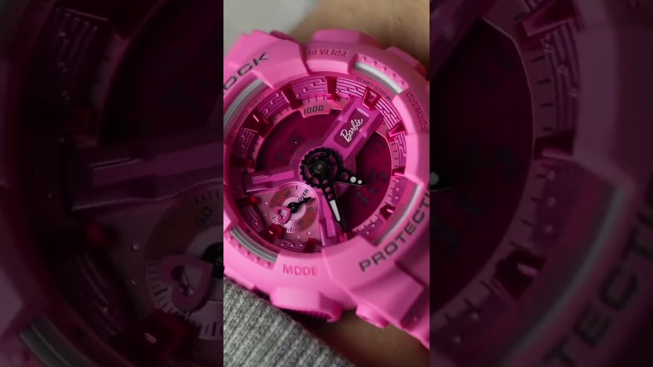 Casio G-Shock x Barbie GMAS110BE-4A Analog Digital