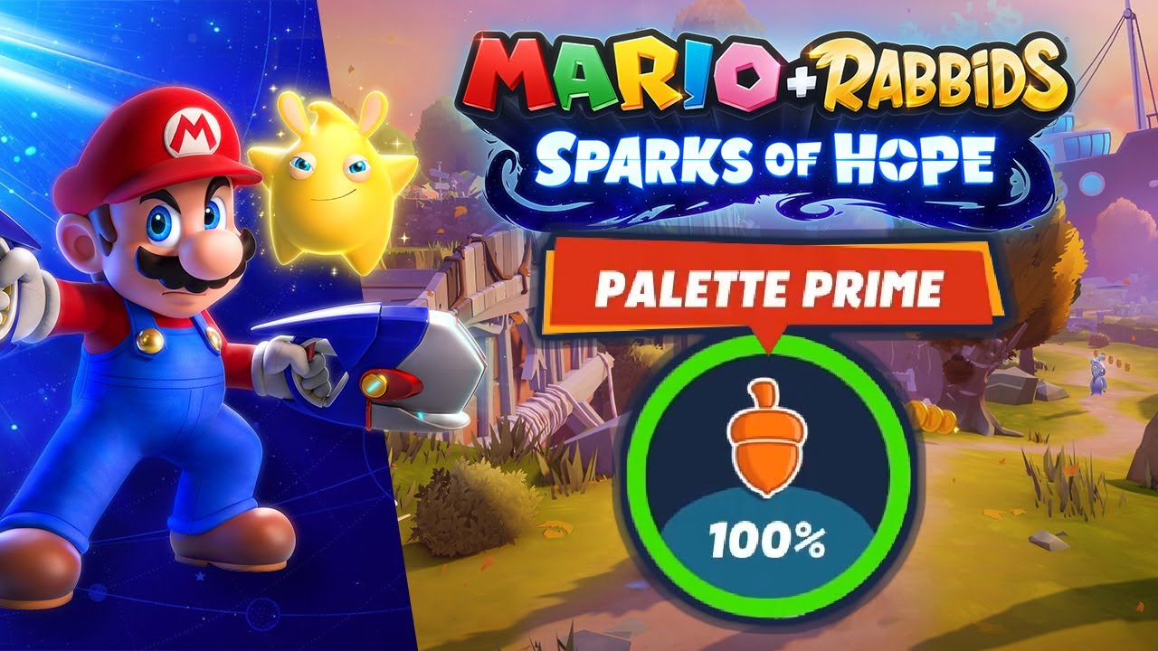 Mario + Rabbids Sparks of Hope - Palette Prime: All Side Quests (100% Guide)