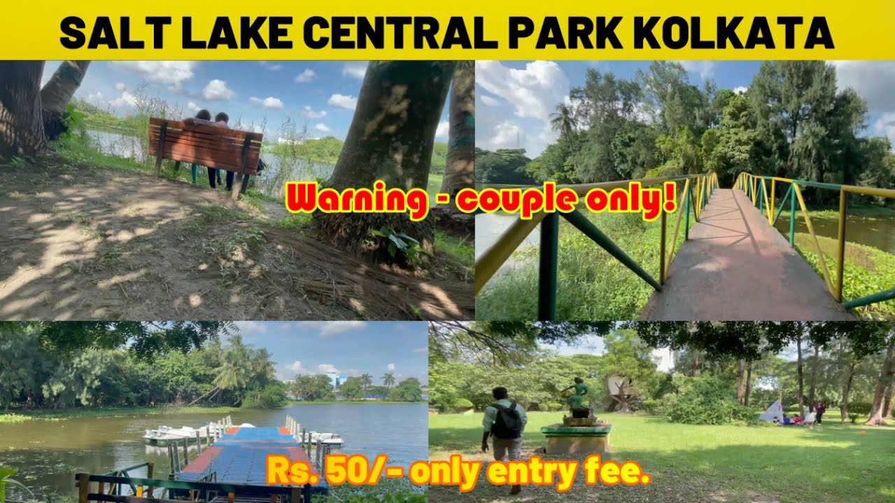 Central Park Kolkata | বনবিতান পার্ক | salt lake central park | couple park romance