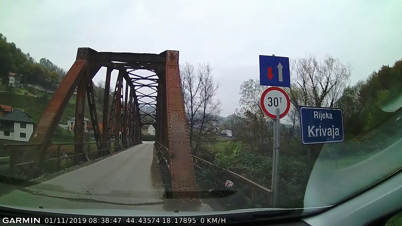 DRIVE #866: Zavidovići-Olovo (Bosnia and Herzegovina) (timelapse 4x) *Read Description*