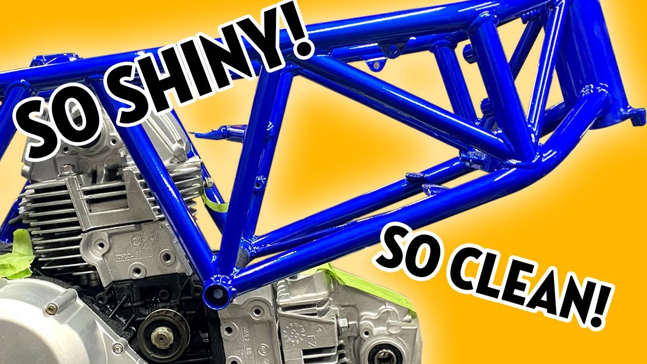 Putting my custom Ducati 900SS back together! Custom cafe racer motor and frame reassembly!