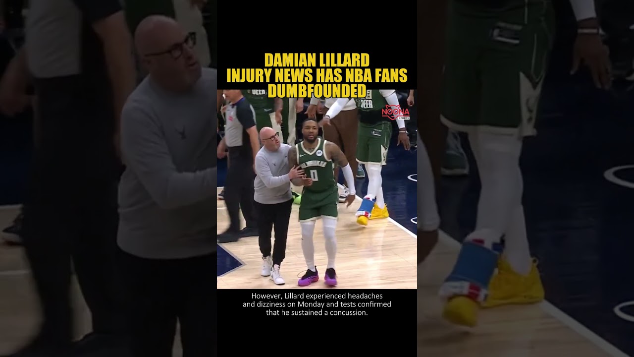 DAMIAN LILLARD INJURY NEWS HAS NBA FANS DUMBFOUNDED 