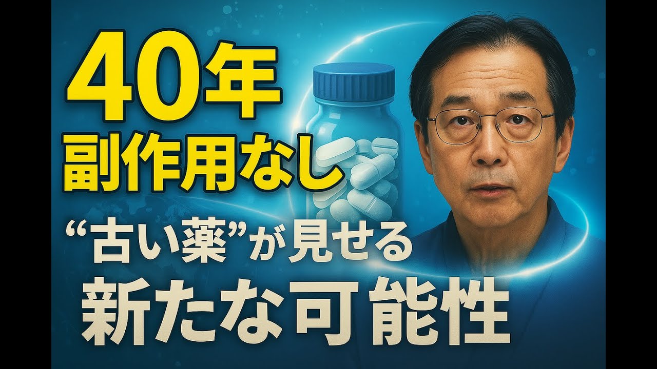 「副作用ほぼゼロ」40年使われ続ける薬に“新たな可能性”が見えてきた〜古田一徳・ふるたクリニック