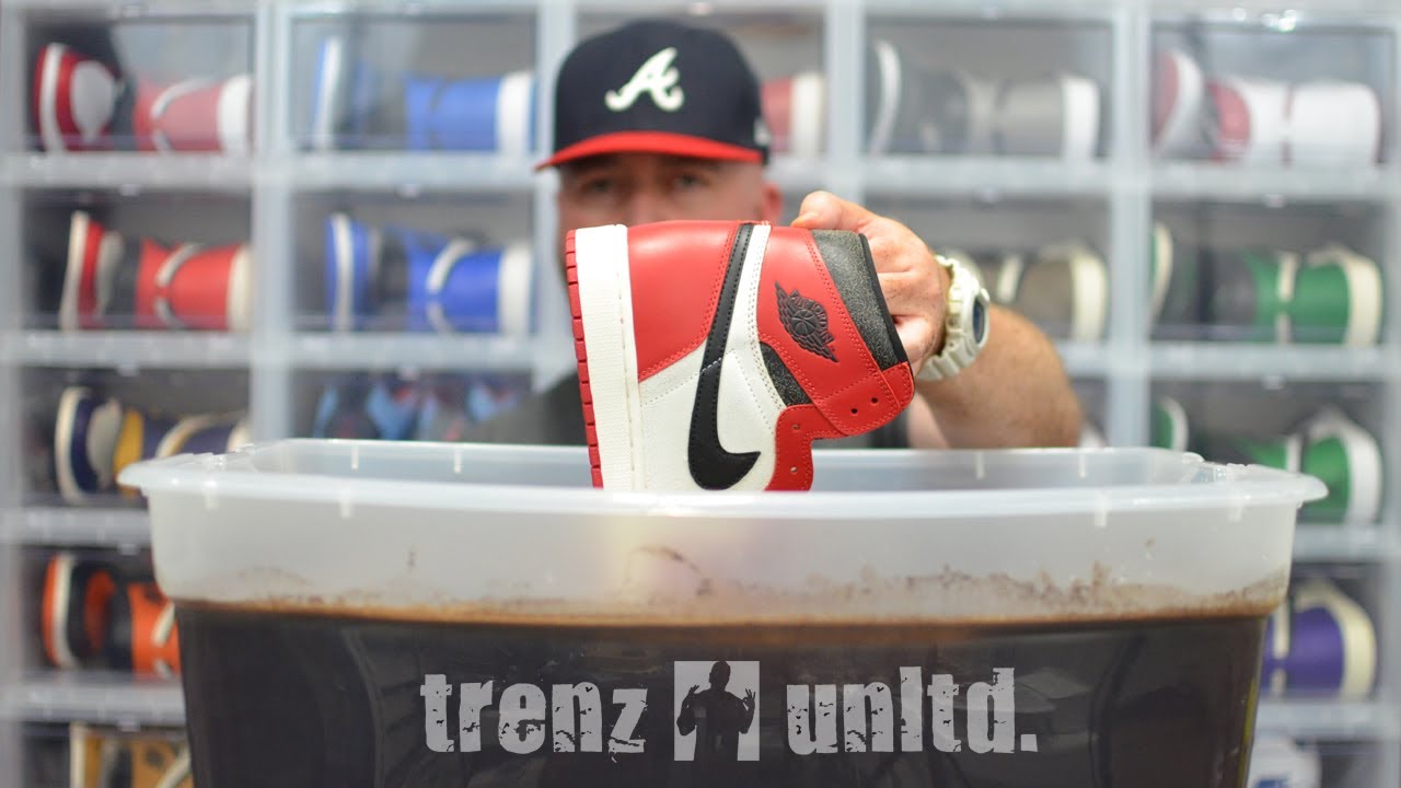 I DIPPED MY AIR JORDAN 1 CHICAGO 