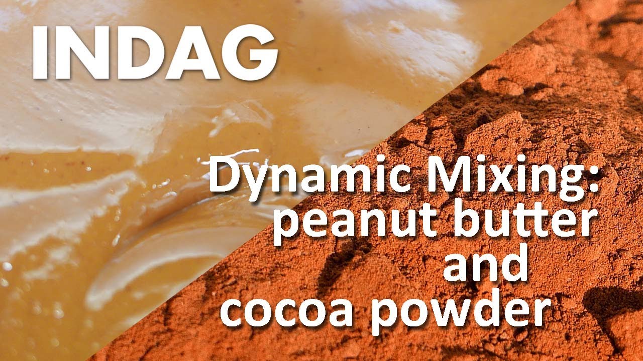 Industrial Mixing Dynamic Mixing Peanutbutter and Cocoa powder Solid Liquid Mixer