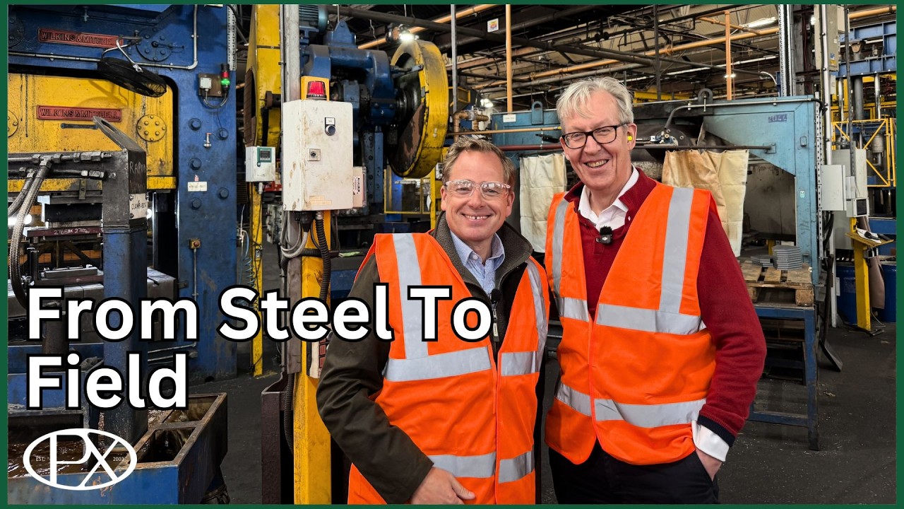 How Steel Becomes Farm Machinery Parts. CAD, Robotics & Heat Treatment
