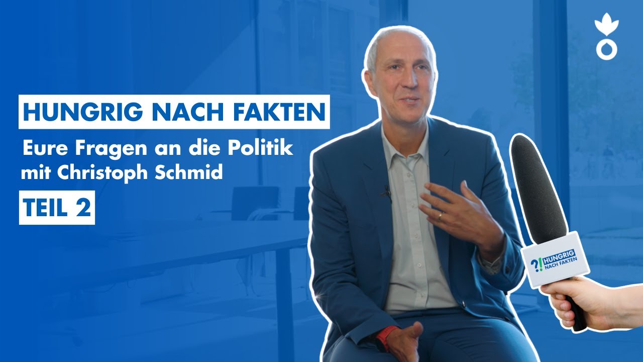 Was bringt deutsche Entwicklungspolitik | #HungrigNachFakten mit Christoph Schmid | Teil 2