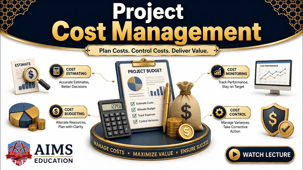 Project Cost Management - Key Processes, Tools & Cost Types | AIMS Education