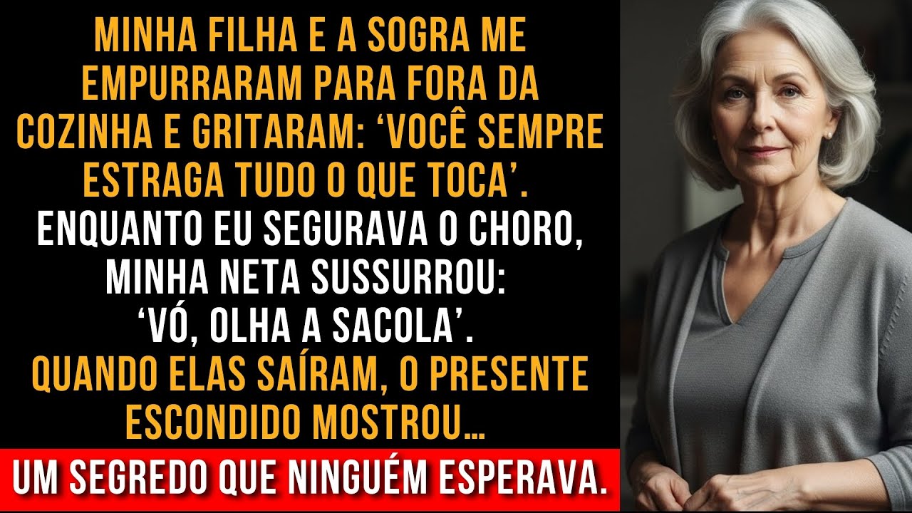 Minha filha e a sogra dela gritaram comigo — e nessa humilhação, eu as fiz engolir seco